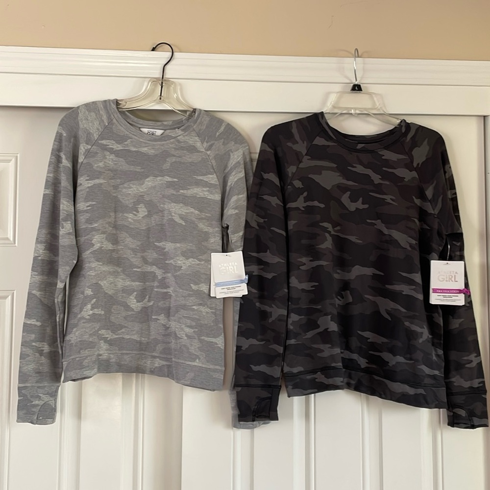 Athleta Girl Cozy Cross Your Fingers Sweatshirts - size XXL 16